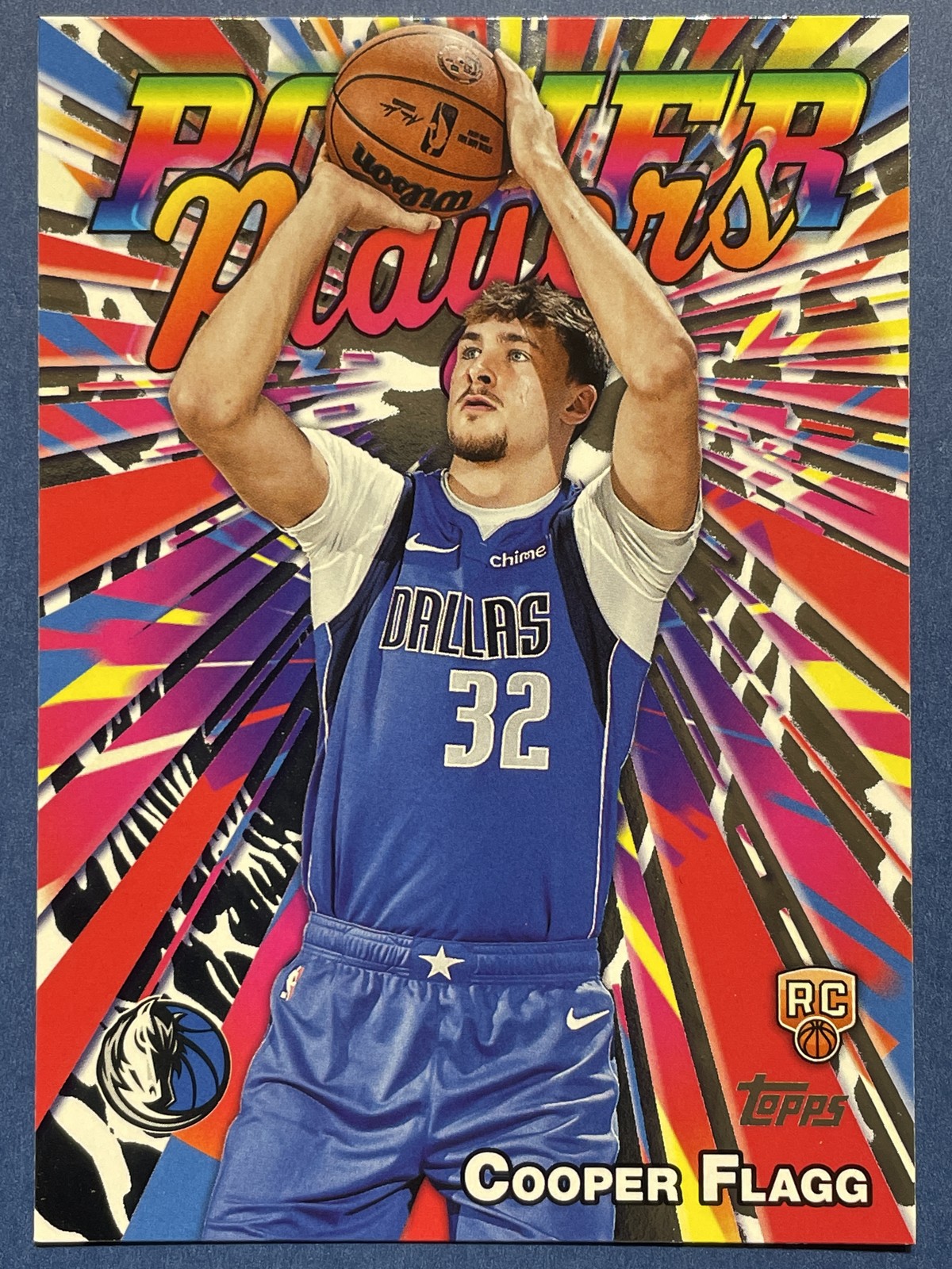2025-26 Topps #PP-16 Cooper Flagg RC Power Players Dallas Mavericks