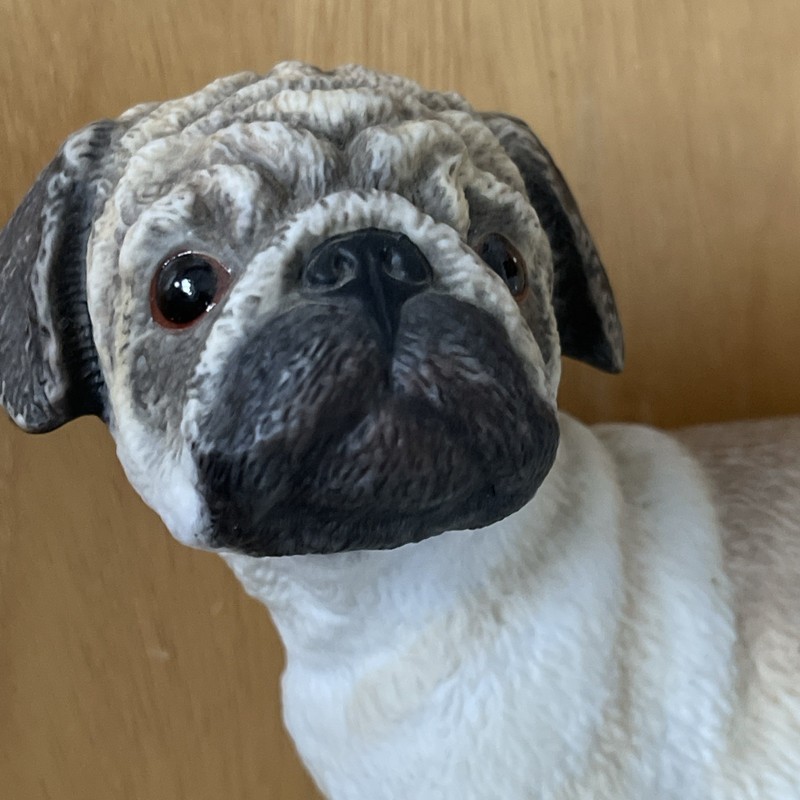 Lenox Pug Puppy Dog  Fine Porcelain Figurine Limited Edition 6”