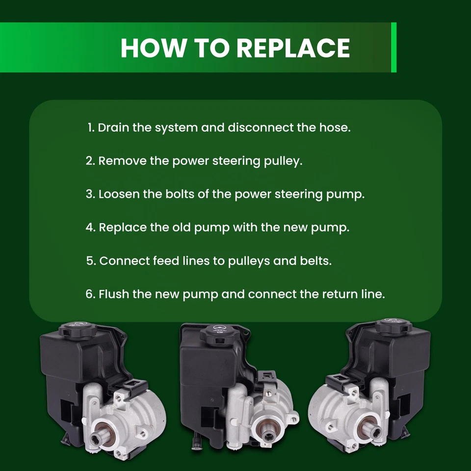 Bomba de dirección asistida apta para Chevrolet Colorado GMC Canyon Isuzu i-280 290 350 370 Foto 3 de 4