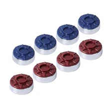 GSE Games & Sports Expert 2-1/8" or 2-5/16" Shuffleboard Pucks Set of 8 for S...