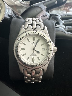 Women Jacques Edho Paris Watch JE 10881 Swiss 200meters Professional divers