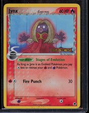 Pokemon Card - Jynx Dragon Frontiers 17/101 Reverse Holo Rare Stamped MP