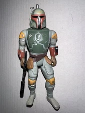 Star Wars POTF Boba Fett Half Circle Variant Complete Figure Kenner 1995 As Show