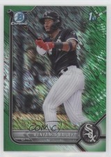 2022 Bowman Chrome Prospects Green Shimmer Refractor 35/99 Benyamin Bailey 03rx