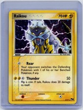 Raikou 3/17 Rare POP Series 2 Pokemon Holo Lightly Played on eBay