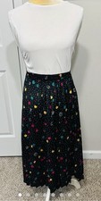 Alfred Dunner Vintage Whimsical Pleated Skirt