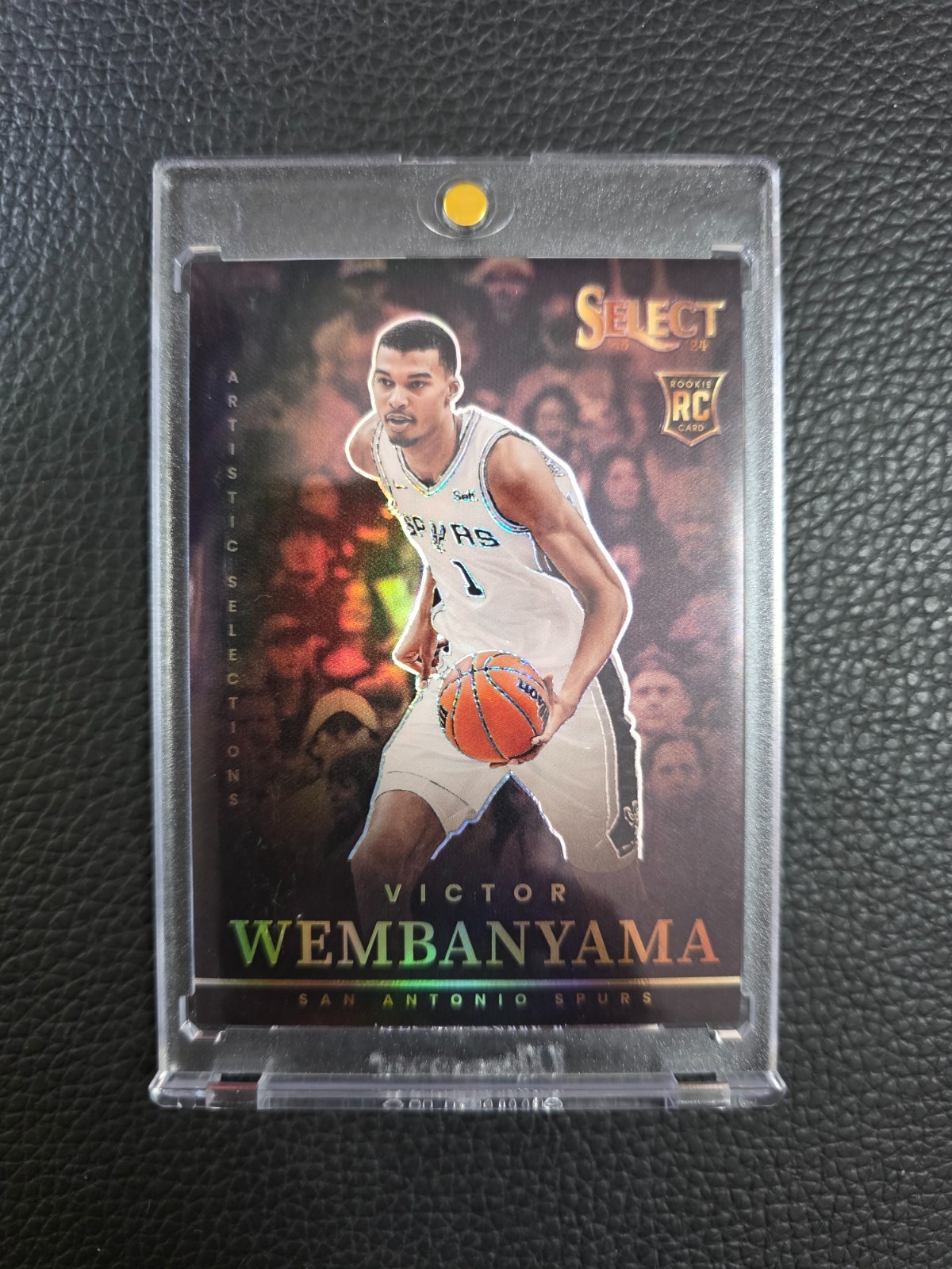 Victor Wembanyama 2023-24 Panini Select Artistic Selections Prizm RC#3 CASE HIT