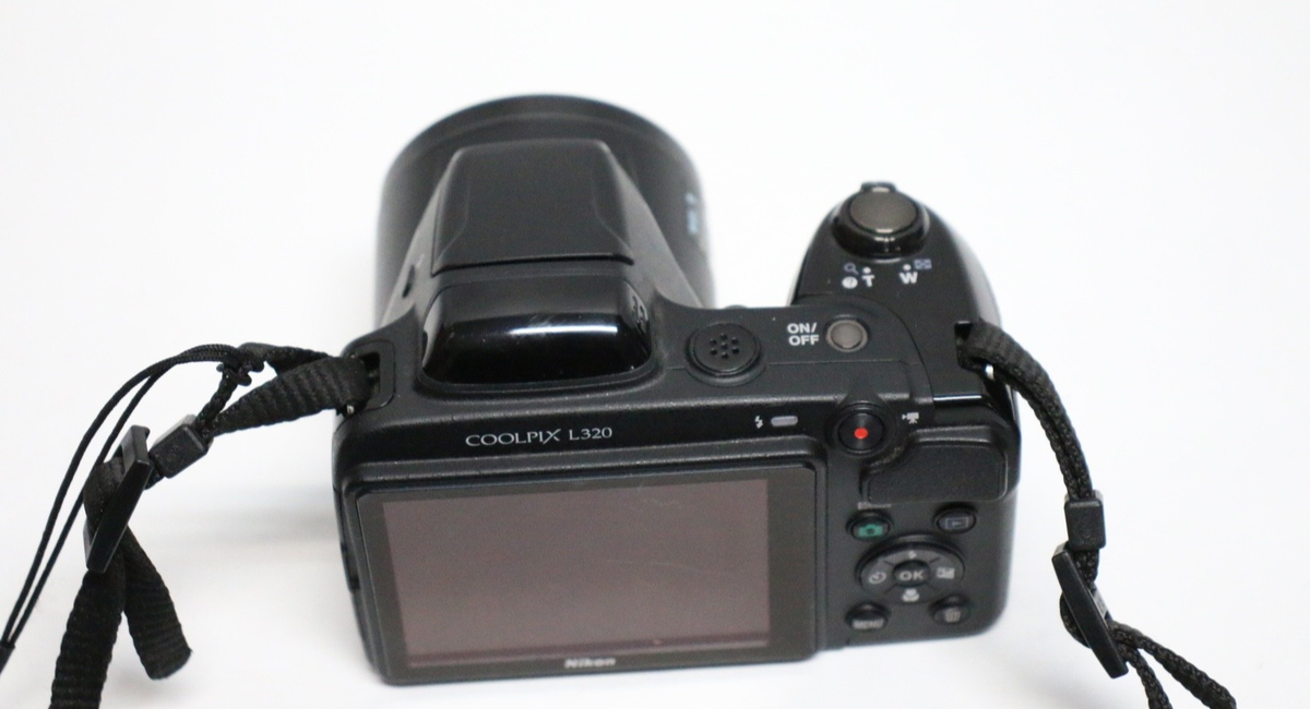 Nikon COOLPIX L320 16.1MP Digital Camera Black 26X Optical Zoom | eBay
