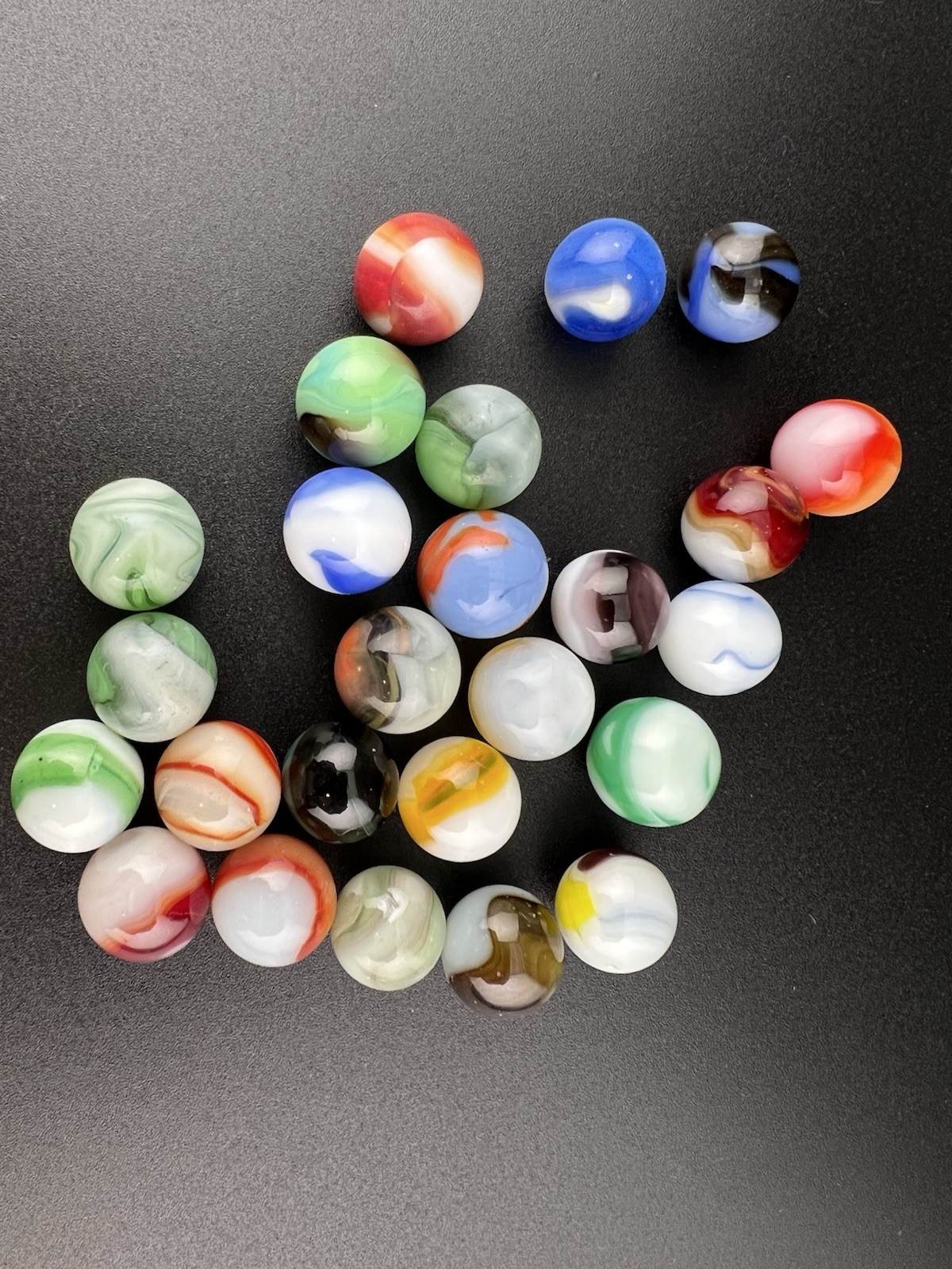 Early Jabo Runs Swirled Marbles 5/8"