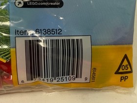 LEGO Creator Parrot 30472 Sealed Retired New Polybag Stocking Stuffers