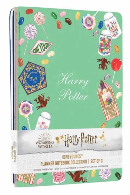 Insights Harry Potter: Honeydukes Planner Notebook Collection (Set Of 3): (Harry Potter School Planner School, Harry Potter Gift, Harry Potter Stationery, Undated Planner) - Image 2