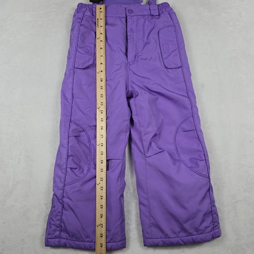 Rothschild Youth Snow Ski Pants Bib Purple Size Large 6X Straps - Picture 5 of 7