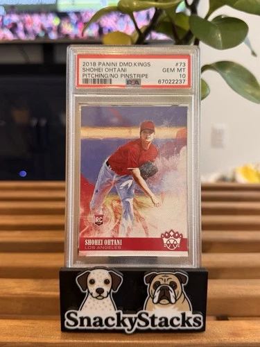 2018 Panini Diamond Kings Shohei Ohtani #73 Pitching Follow Through (RC) PSA 10