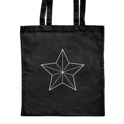Shopper-Tasche 'Origami Star' klassisch schwarz (ZB00021036)