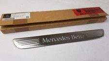Original MERCEDES-BENZ GLC 253 EQC 293 Einstiegsleiste Vorne Silber A2056861600