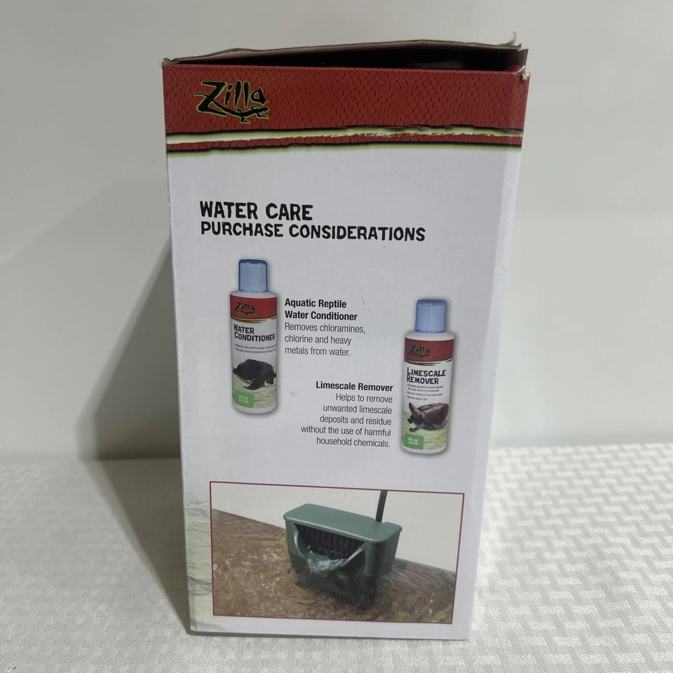 NEW Zilla Aquactic Pet Reptile Internal Water Filter, For Up To 40 Gallons - Image 3 of 4