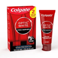 Colgate Optic White Pro Series Stain Prevention Hydrogen Peroxide Toothpaste - 3