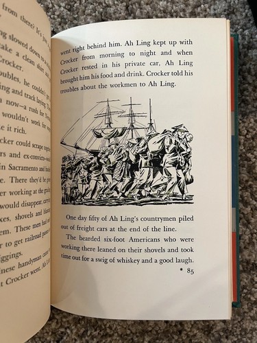 1950s Landmarks Of American History 10 Book Set Spencer Press Green Excellent - Picture 9 of 12
