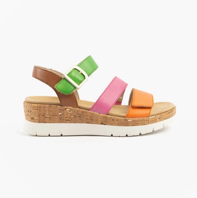 Remonte D2P50 Damen Leder Schnalle Atmungsaktiv Freizeit Sandalen