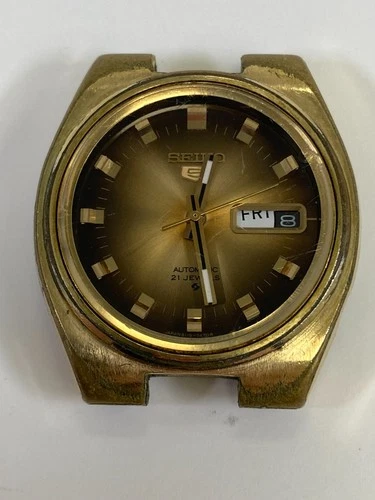 Vintage SEIKO 6119-7460 Automatic Men's Watch, Pre-Owned, Runs (35-#23)