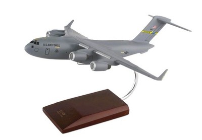 USAF Boeing C-17 Globemaster Charleston AFB Desk Display Model 1/164 SC Airplane