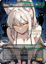 MTG - Ygra, Eater of All - Fanart Borderless Style - EDH / Playtest