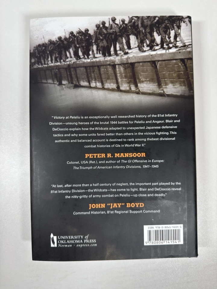 Victory At Peleliu 81st Infantry Pacific Campaign By Blair & DeCioccio HCDJ - Image 2 of 4