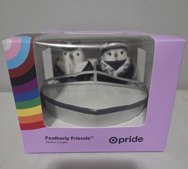 Target 2026 Featherly Friends Pride Perfect Couple Birds with Boat