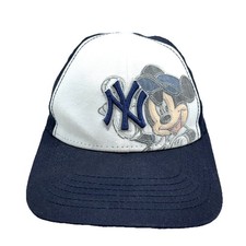 New York Yankees Hat Cap Youth Strap Back Disney Mickey Mouse Adjustable Kids