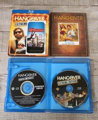The Hangover (Blu-ray, 2010 2-Disc Set, Extreme Edition! Wedding Album+ Rare!!