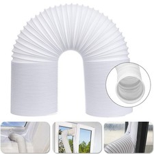 NEW 1.5M/2M Flexible Air Conditioner Exhaust Pipe Vent Hose Duct Outlet UK