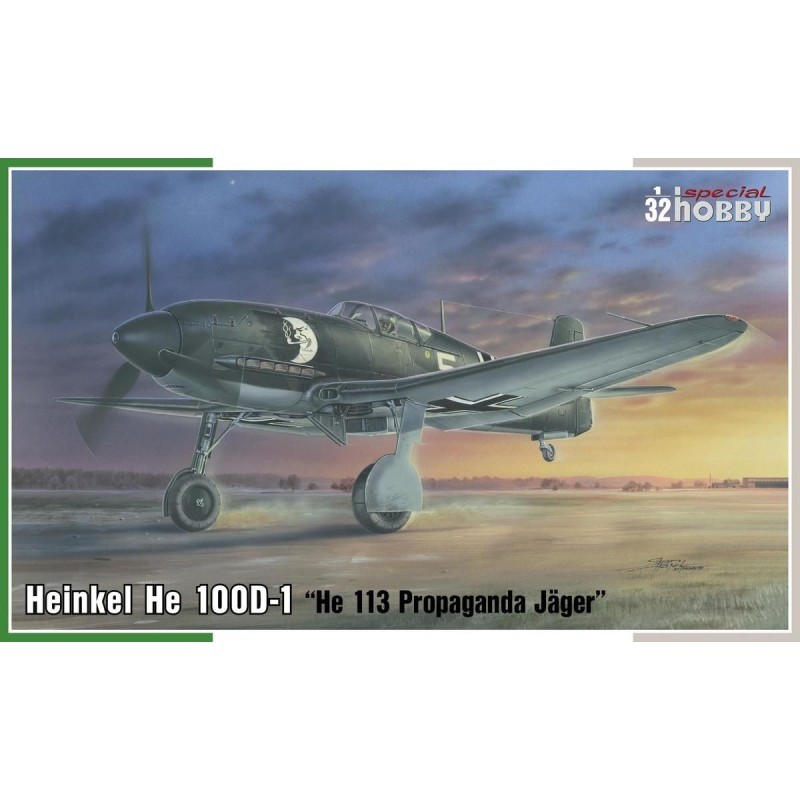 Maquette avion Heinkel He 100D-1 Special Hobby 32009 miniature militaire en plastique