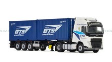 WSI for VOLVO FH4 GLOBETROTTER 4X2 CONTAINER TRAILER 2X20FT GROUP GTS 1/50 Model
