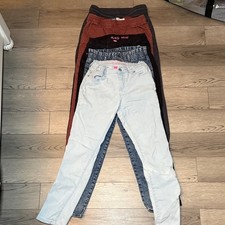 Gap Old Navy Children's Place Kids Jeans Pants Bundle Lot of 5 Pairs 14-16 Girls