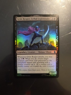 ~ Grim Reaper, Lethal Legionnaire ~ NM ~ Marvel Super Heroes ~ MTG ~