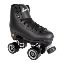 Sure-Grip Fame Indoor Rollerskates Black Mens 8 / Womens 9
