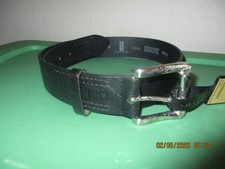 Levi's Mens Black Leather Size 32 New Belt