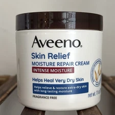 Aveeno Skin Relief Intense Moisture Repair Cream, Heal Very Dry Skin, 11 OZ