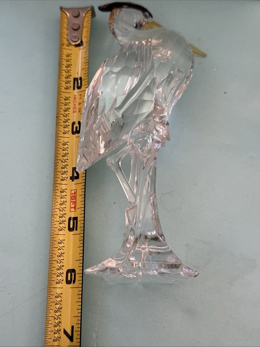 スワロフスキー 鷺（サギ）Silver heron SWAROVSKI CRYSTAL SILVER