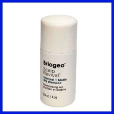 Briogeo Scalp Revival Charcoal  Biotin Dry Shampoo .14oz Travel Size New