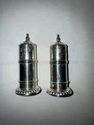 Antique Lunt Sterling Silver 4" Salt and Pepper Shakers