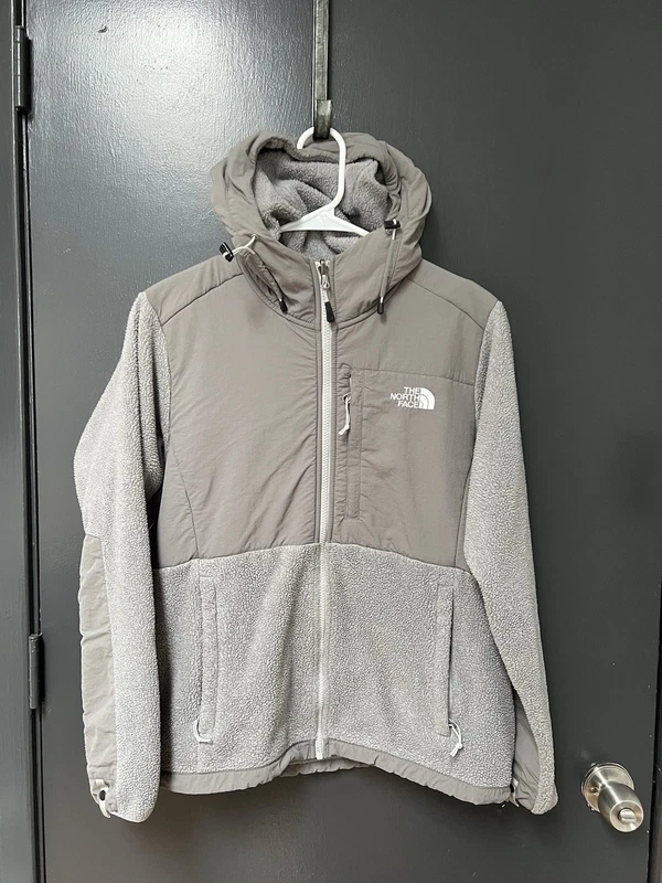 north-face denali polartec fleece hoodie jacket