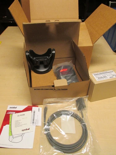 Symbol LS9208 Omni Directional Scanner Barcode - NEW BOXED - LS9208-SR10007NSWW