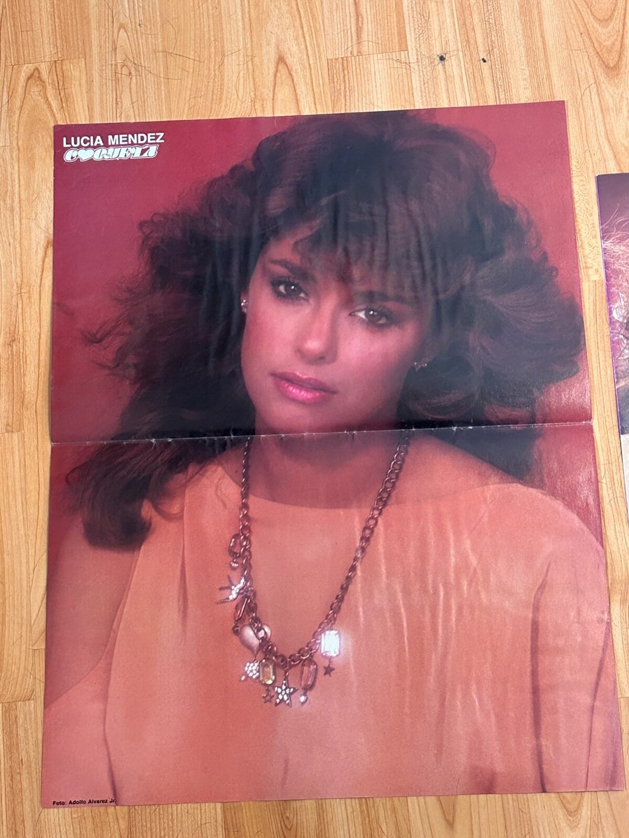 LUCIA MENDEZ 1983 MEXICO MAGAZINE POSTERS Latin Pop | eBay