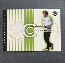 2003 Upper Deck Collared Classics Jesper Parnevik #CC-JP Patch