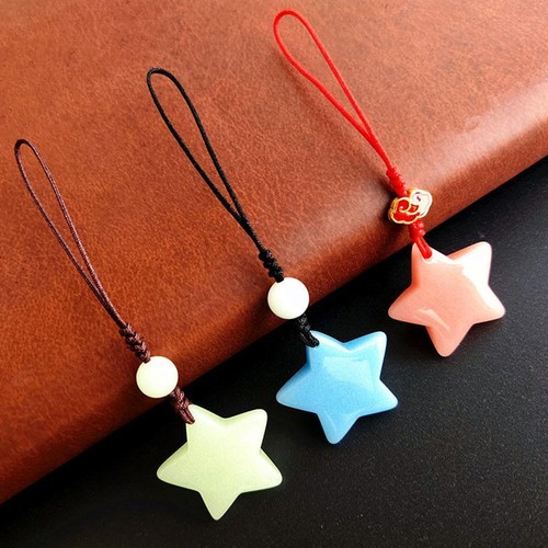 Star Phone Charm Glow-in-the-dark Star Phone Chain Small Star Mobile Cleve D0P1 - Photo 7 sur 25