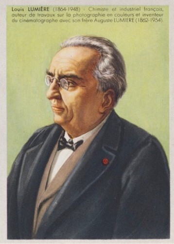 LOUIS LUMIÈRE INGÉNIEUR INDUSTRIEL PHOTOGRAPHIE CINÉMA FRANCE IMAGE CARD - Picture 1 of 1