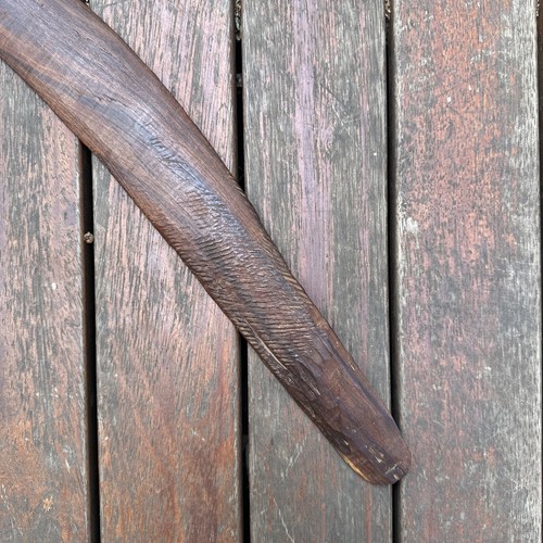 Good Old Simple Utilitarian Aboriginal Hunting Boomerang North South Australia - Bild 2 von 7