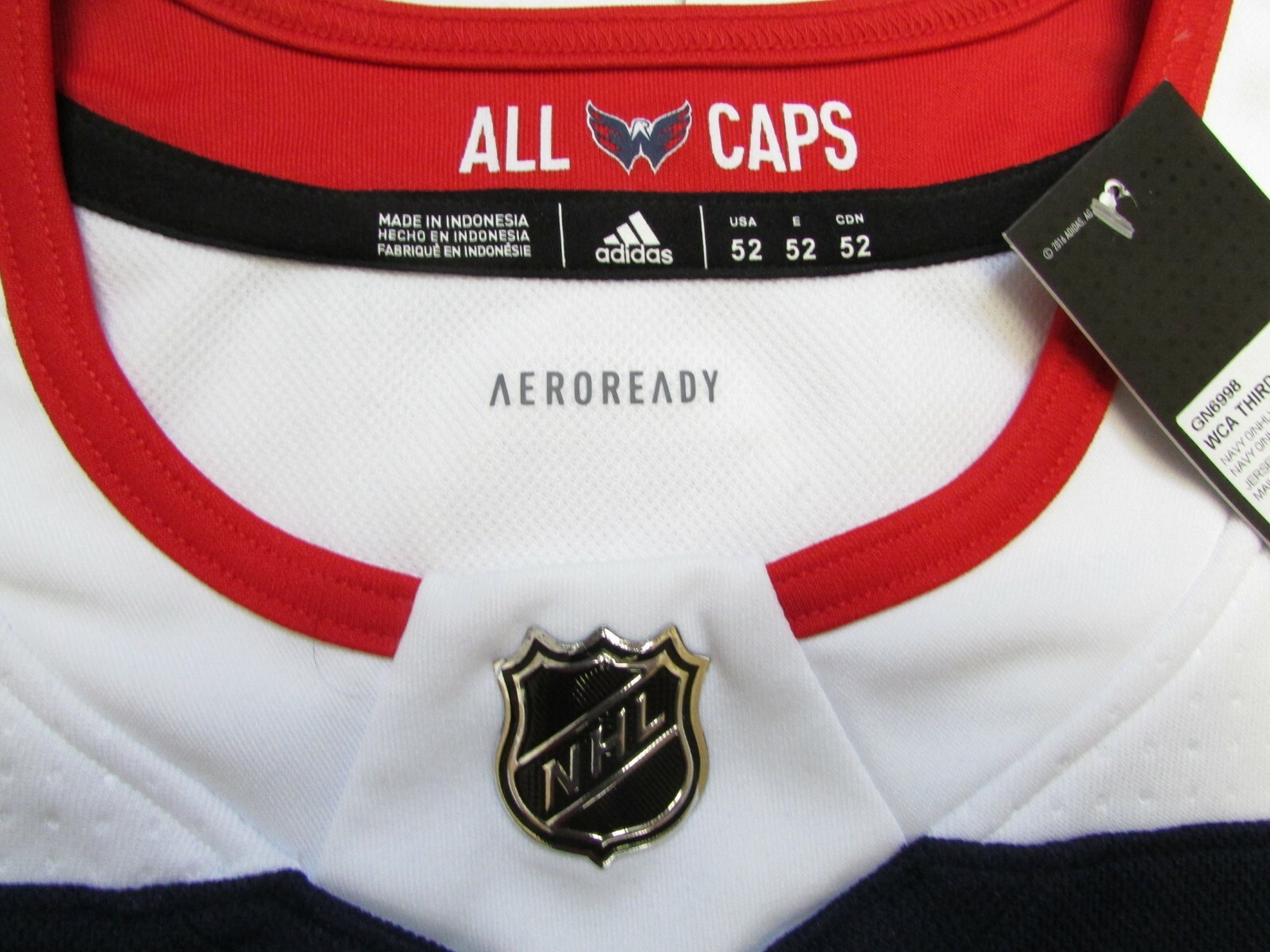 ANY NAME AND NUMBER WASHINGTON CAPITALS REVERSE RETRO AUTHENTIC ADIDAS –  Hockey Authentic