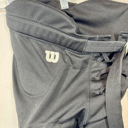 Pantalones de fútbol Wilson almohadillas integradas negro equipo de protección talla juvenil mediano - Imagen 2 de 8